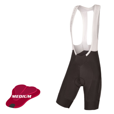 ENDURA Womens Pro SL Bib Short DropSeat (medium-pad): Black - XS