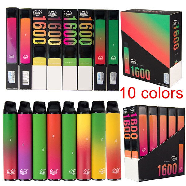 Puff XXL Disposable Device Pods Starter Kits 450mAh Battery 3.5ml Carts Empty Disposable Vape Pen E Cigarette Kits With Security Code