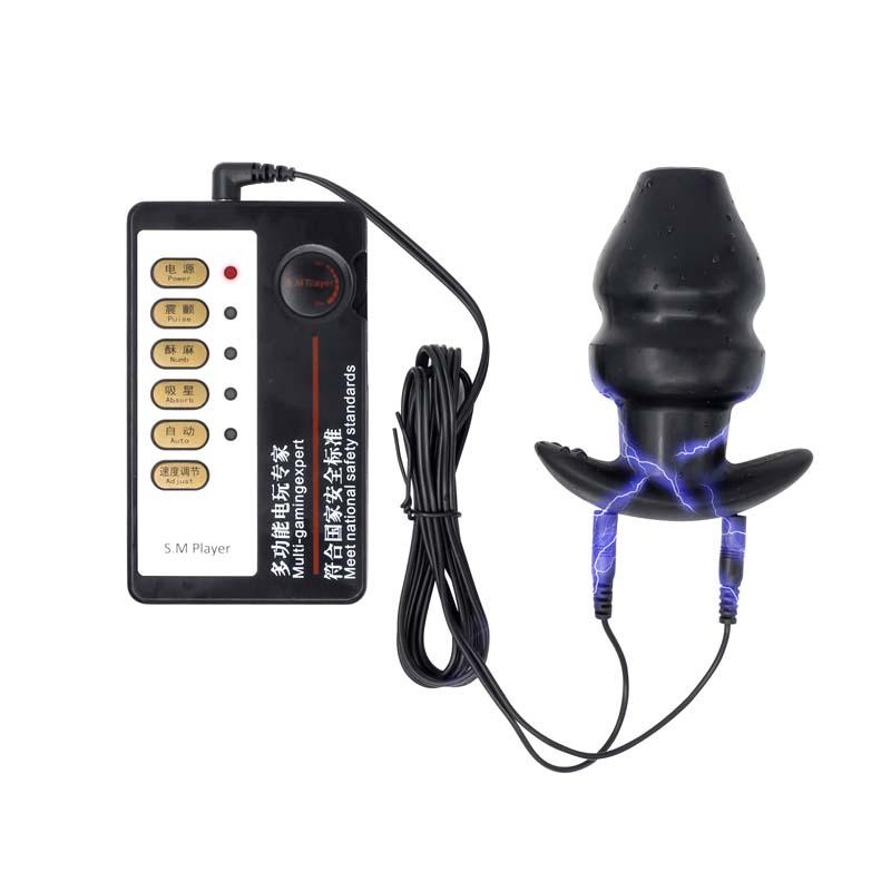 Electro Sex Toys For Men Electric Shock Anal Plug Prostate Massage Anal Expander Dilator
