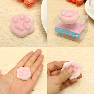 Mochi Cat Claw Squishy Squeeze Cute Healing Toy Kawaii Collection Stress Reliever Gift Decor