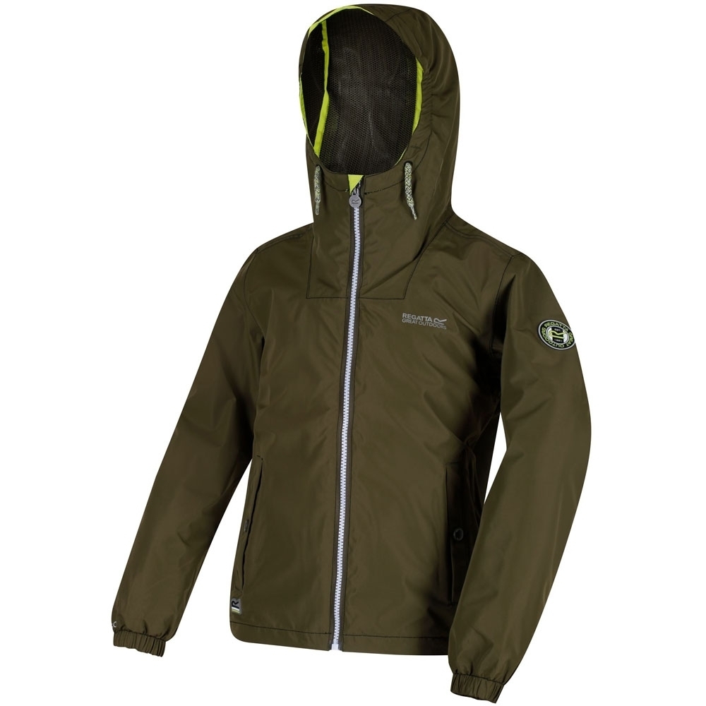 Regatta Boys & Girls Henryson Waterproof Breathable Coat Jacket 11-12 Years - Chest 75-79cm (Height 146-152cm)