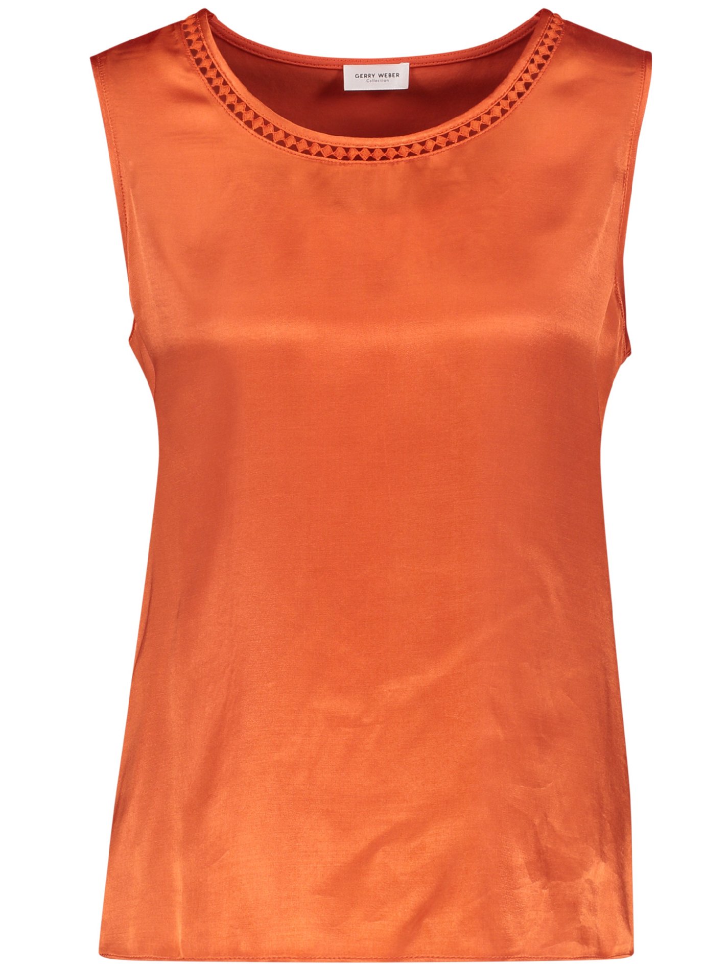 Gerry Weber Orange Knitted Jersey Top