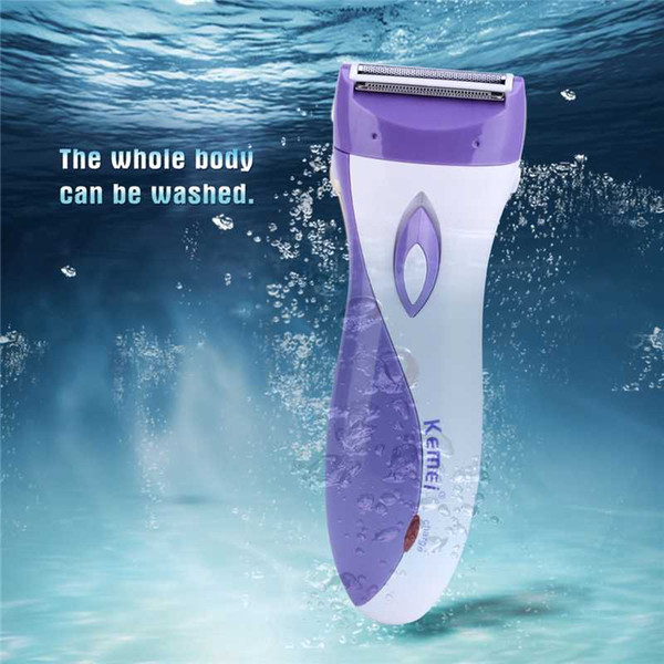 automatic rechargeable washable women razor for arm leg bikini underarm hair shaving machine painless hair removal epilator 43