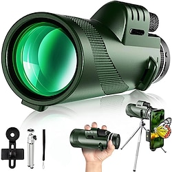 Téléphone Caméra Lentille Longue Distance Focale X10 et plus 40 mm 120 ° Lentille avec Support pour Universel Lightinthebox
