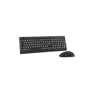 SPEEDLINK NIALA Deskset - Tastatur-und-Maus-Set - kabellos - 2.4 GHz - Schwarz