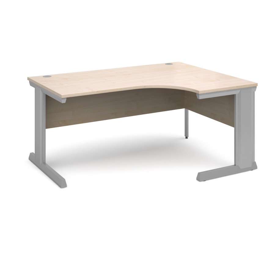 Vivo Ergonomic Office Desk 1600mm- Maple