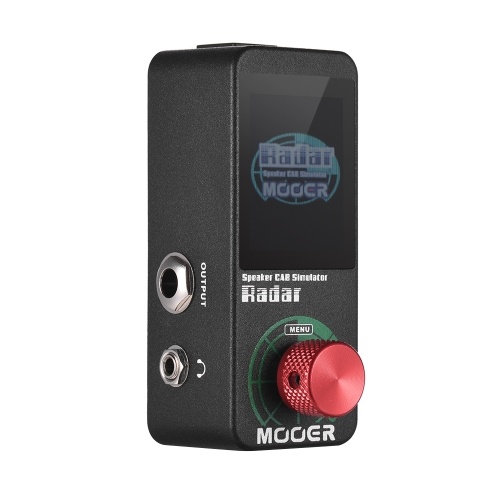 MOOER Haut-parleur Cabine Simulateur Cabine D'effet Guitare 30 Modèles Cabine Haut-Parleur 11 Modèles Mic 36 Presets Utilisateur