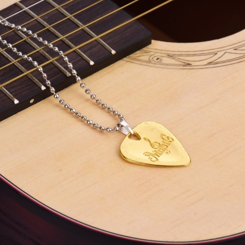 Épaisseur de l'alliage de zinc 1.2mm de collier de choix de guitare en métal avec la chaîne de boule