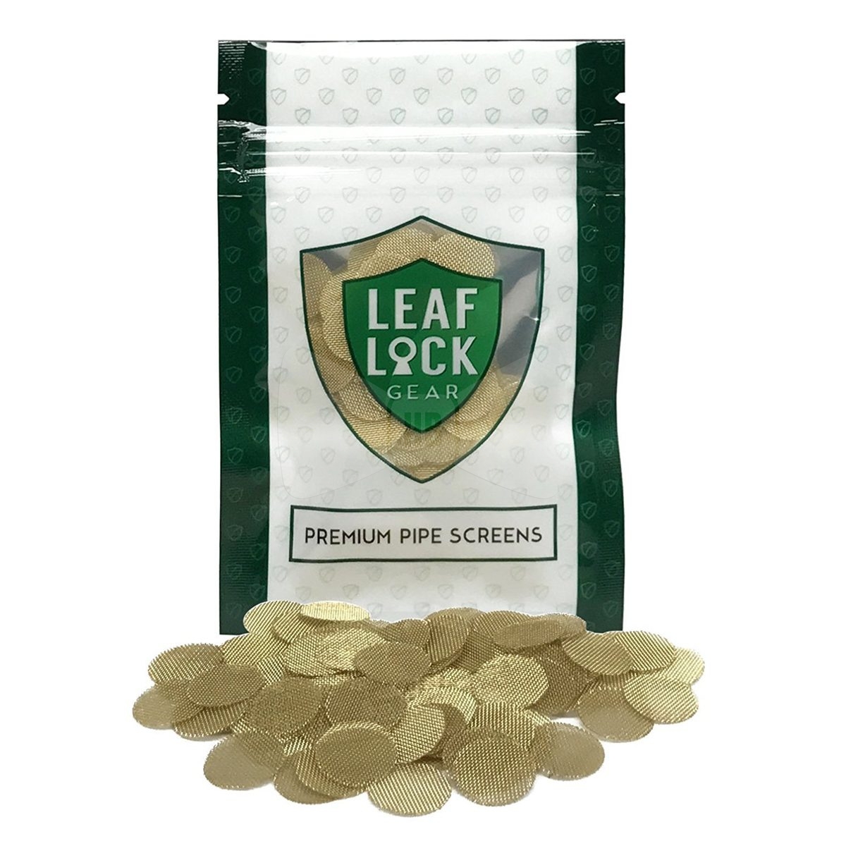 100 Leaf Lock Premium Brass Pipe Screens 3/4 Inch