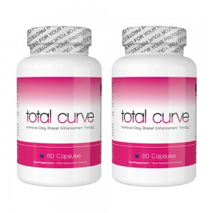 Total Curve Pills - Daily Breast Enhancement Supplement - 2 Packs