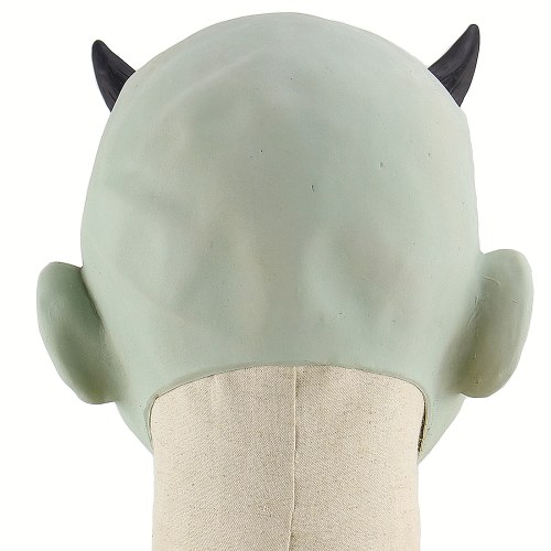 Máscara de cabeza completa de látex Toothy Monster