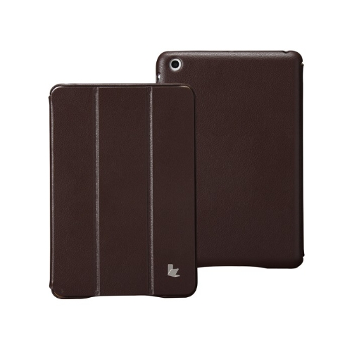 Cuero magnética inteligente cubrir protectora caso Stand para iPad mini despertador dormir ultrafino negro