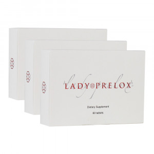 Lady Prelox - Patented Botanical Female Pleasure Enhancer with French Maritime Pine - 60 Tablets - 3