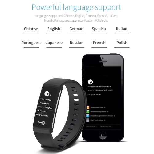 IP67 Waterproof  Smart Wristband Bracelet - Man