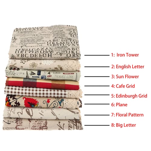 Cotton & Linen Table Cloth Dust-proof Table Cover