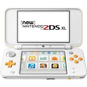 New Nintendo 2DS XL - Handheld-Spielkonsole - weiß, orange (2209366)