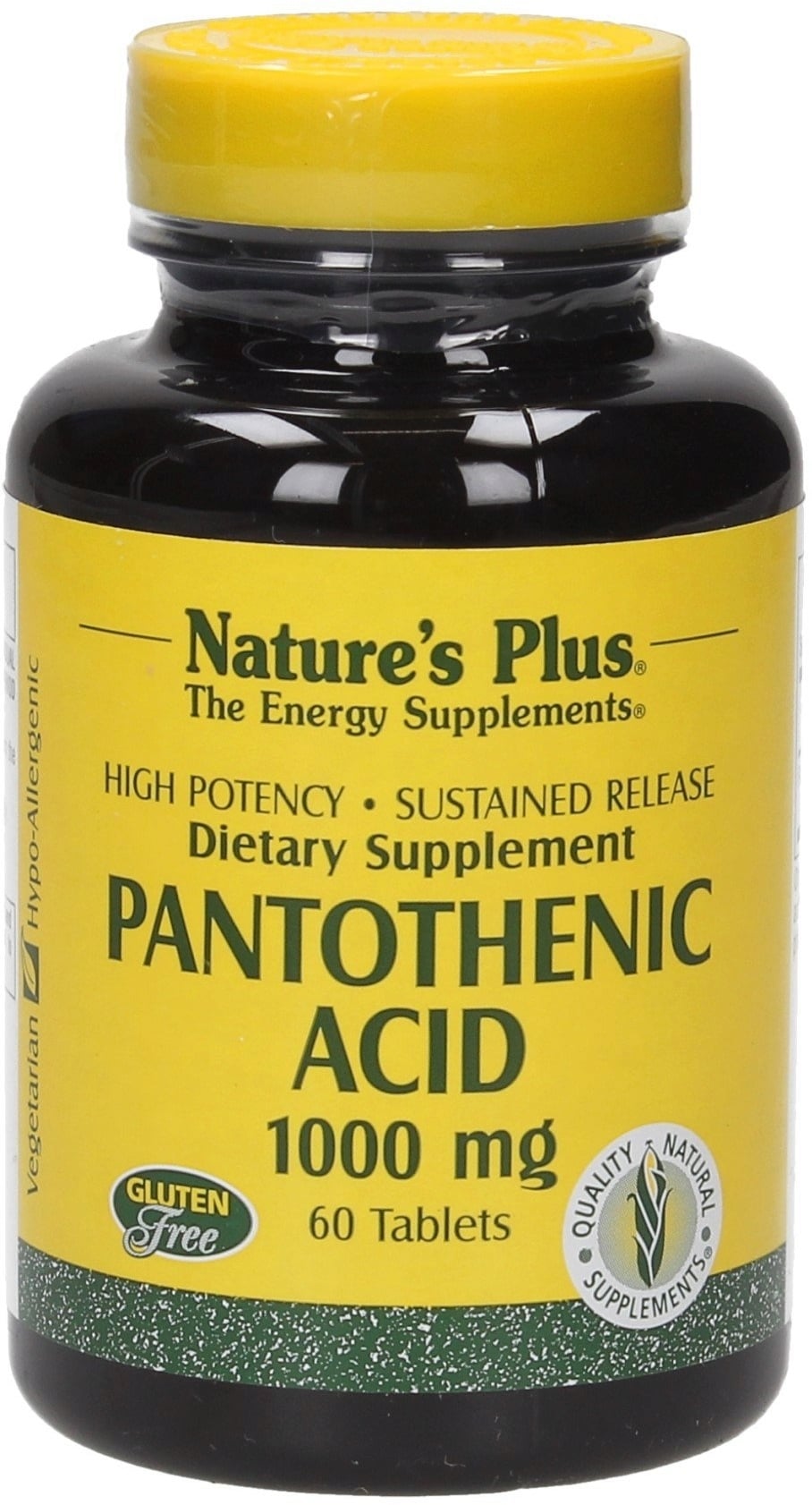 Nature's Plus Pantothenic Acid 1000 mg S/R