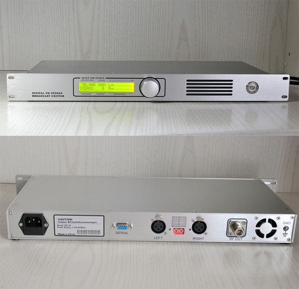 DDone-1 87.5-108MHz Digital FM stereo broadcast exciter DSP & DDS for Business used for production or FM-Airchain