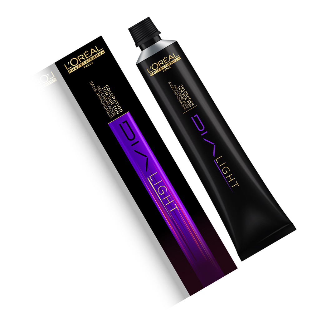 l'oréal professionnel dia light semi permanent hair colour - 10.13 golden iced milkshake 50 ml
