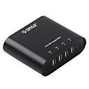 ORICO DCH-4U 4-Ports 5V6A USB Charging Station with USB Charging Cables for Cellphone and Tablet Device