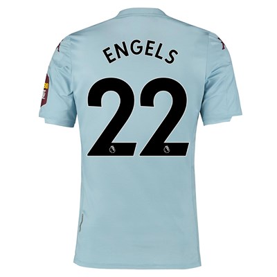 Aston Villa Away Shirt 2019-20 with Engels 22 printing
