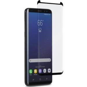 Moshi IonGlass - Clear screen protector - Handy/Smartphone - Samsung - Galaxy S8 - Gehärtetes Glas - Schwarz - Transparent (99MO075812)