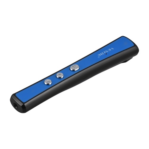 Vesine PP-900 2.4GHz Control remoto inalámbrico Powerpoint Presenter PPT Clicker Flip Pen con clip 15m Control remoto