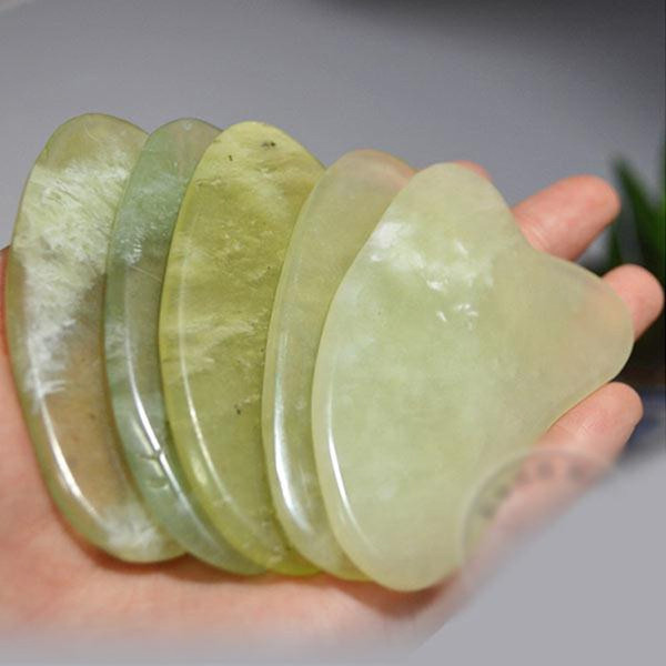 wholesale gua sha skin facial care treatment massage jade scraping tool spa salon supplier beauty health tools ing
