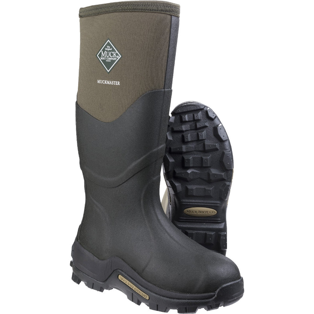 Muck Boots Mens Muckmaster High Breathable Reinforced Wellington Boots UK Size 14 (EU 49  US 15)