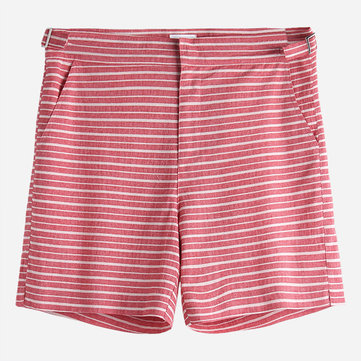 Mens Striped Loose Board Short