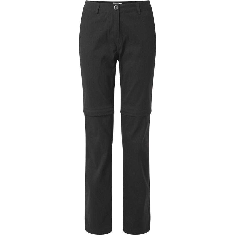 Craghoppers Womens Kiwi Pro Convertible Zip Off Trousers 14L - Waist 30' (76cm)  Inside Leg 33'