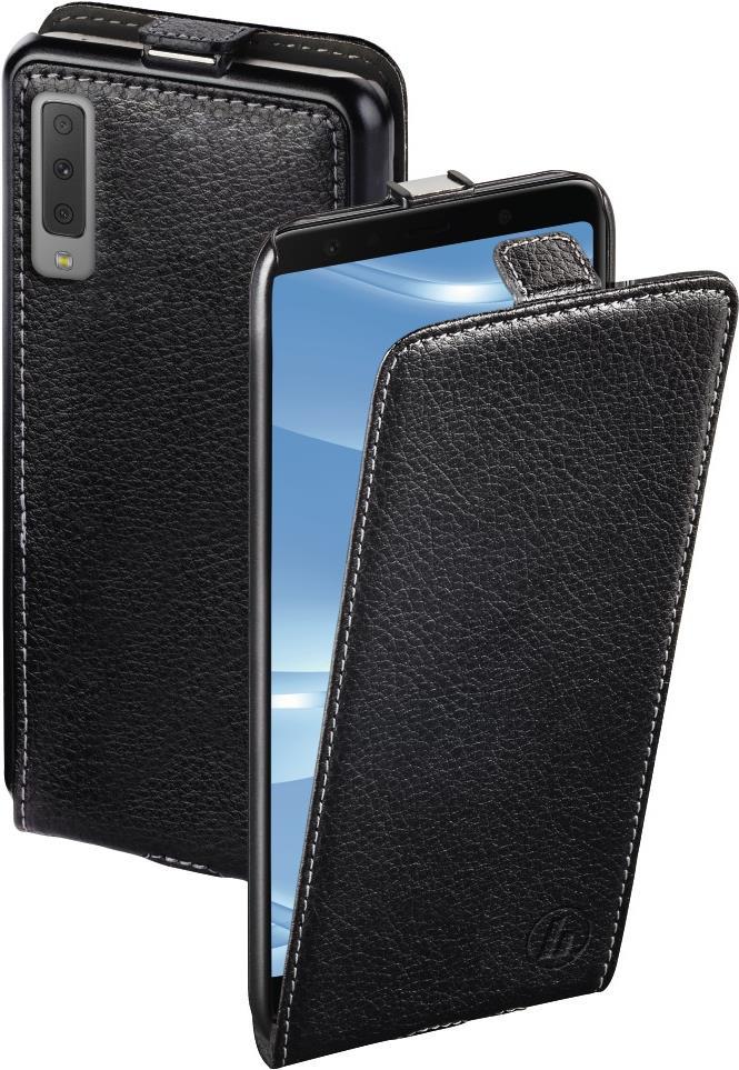 Hama Flap-Tasche Smart Case für Samsung Galaxy A7 (2018), Schwarz (00185705)
