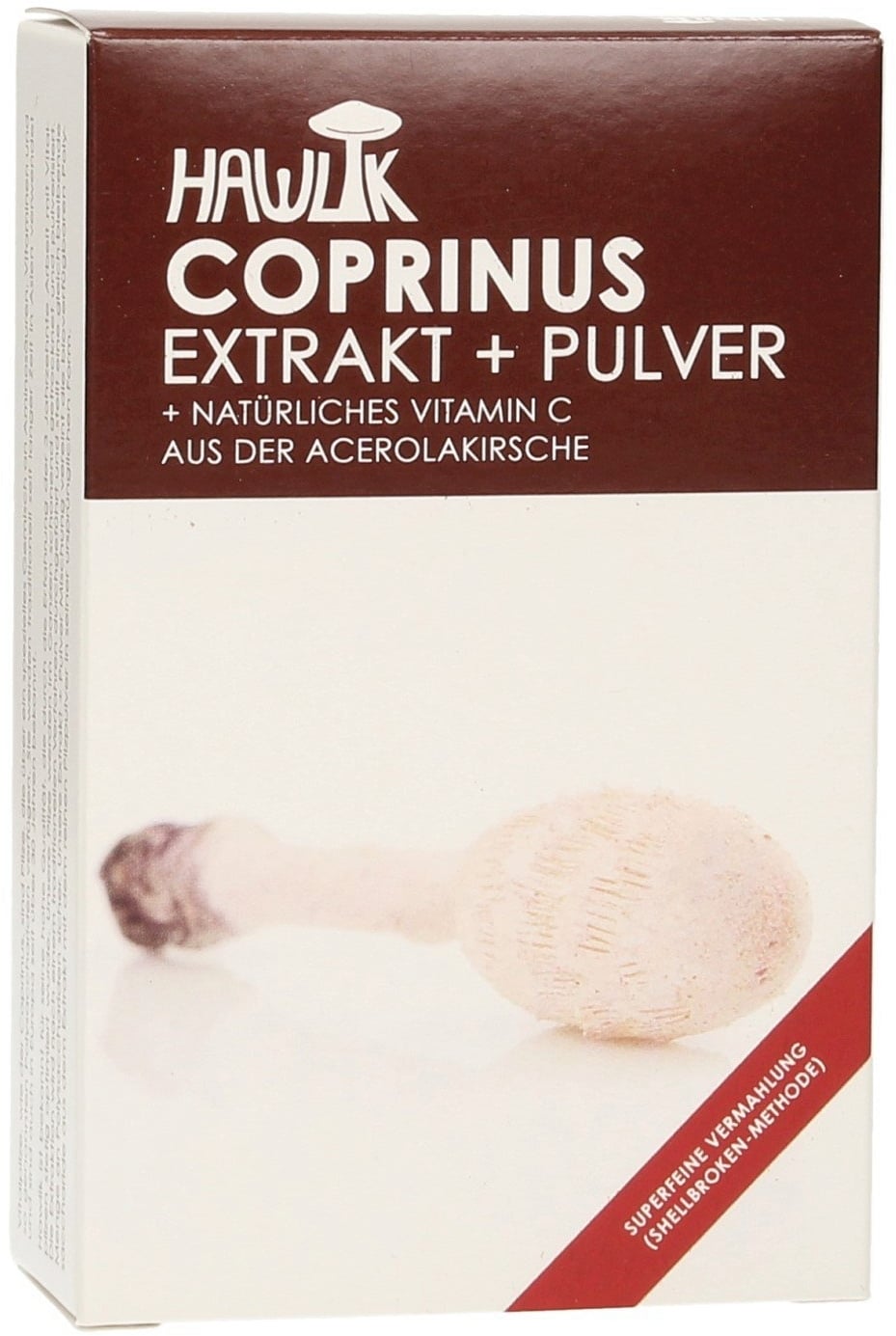 Hawlik Coprinus Extrakt + Pulver Kapseln - 60 Kapseln