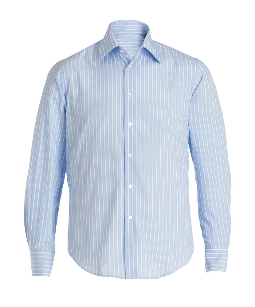 Alexandra men's long sleeved double stripe shirt