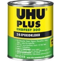 UHU 2-Komponenten-Klebstoff plus endfest 300, 915 g Dose Epoxidharzbasis, lösemittelfrei, Verarbeitunszeit: 90 (45660)