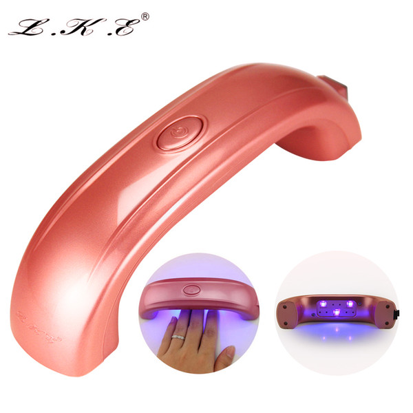 lke new 9w usb led nail dryer lamp for nail polish fashion design uv lamp curing manicure