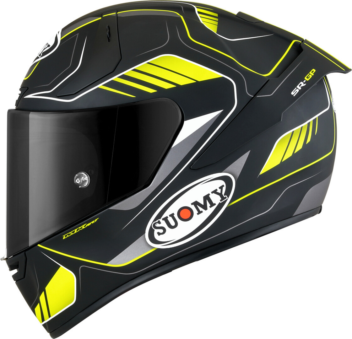 Suomy SR-GP Gamma Helmet, black-yellow, Size S, black-yellow, Size S