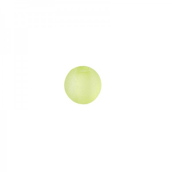 Perlen, gefrostet, Ø 4mm, 200 Stück, grün