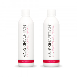 Skinception A.H.A. Toner For Cell Renewal - For Deep Cleansing & Hydration - 177ml Topical Fluid - 2