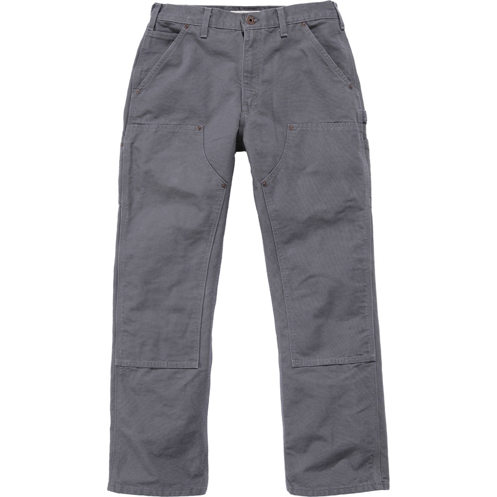 Carhartt Mens Double Front Triple Stitch Straight Work Pants Trousers Waist 31' (79cm)  Inside Leg 34' (86cm)