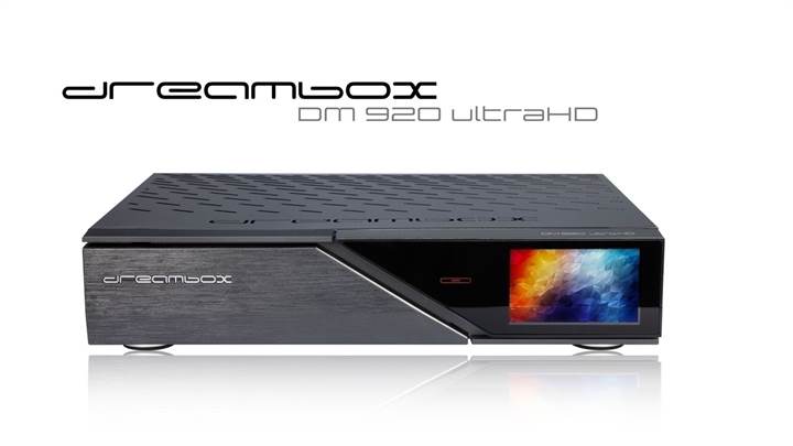Dreambox DM920 UHD 4K 1x DVB-S2 FBC / 1x DVB-S2 Dual Tuner E2 Linux 3TB HDD Receiver