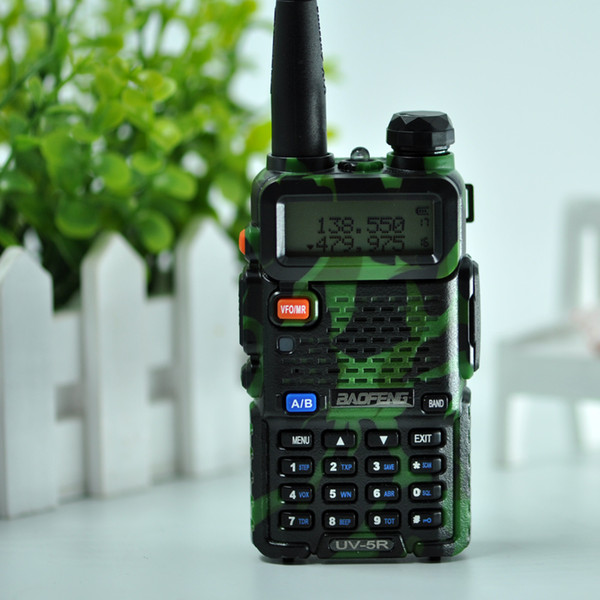 dhl ship baofeng uv-5r walkie talkie professional cb radio baofeng uv5r transceiver 128ch 5w vhf&uhf handheld uv 5r for hunting radio
