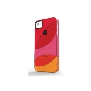 Case-Mate Colorways - Tasche für Mobiltelefon - pink, Flame Red, Tangerine Orange, Lippenstift - für Apple iPhone 5 (CM022490)