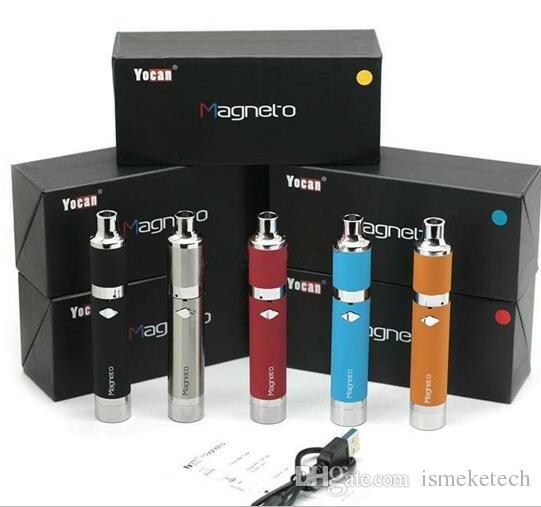 Yocan Magneto kit clone Wax vaporizer Pen Kits with 1100mah battery Upgraded Evolve Plus electronic cigarette 5 Colors in Store