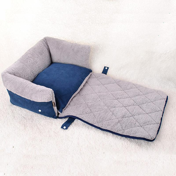 Flip Kennel Pet Bed Sofa Pad