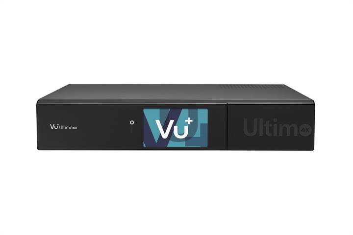 VU+ Ultimo 4K 2x DVB-S2X FBC Twin Tuner 500 GB HDD Linux Receiver UHD 2160p