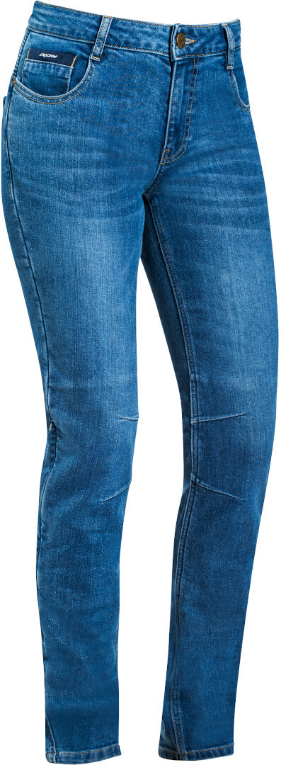 Ixon Cathelyn Ladies Motorcycle Jeans Pants, blue, Size L for Women, blue, Size L for Women