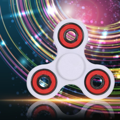Tri Fidget Hand Finger Spinner Spin Widget Focus Toy EDC Pocket Desktoy Triangle Plastic Gift for ADHD Children Adults Relieve Stress Anxiety Boredom Killing Time