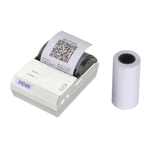 HOP-E200 Portable Thermal Receipt Printer USB+BT(3.0+4.0) Connection