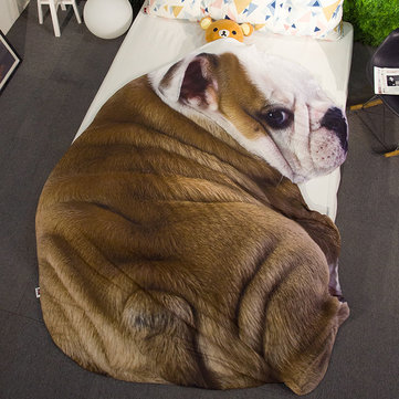Cartoon Dog CAT Summer Quilt Home Textiles